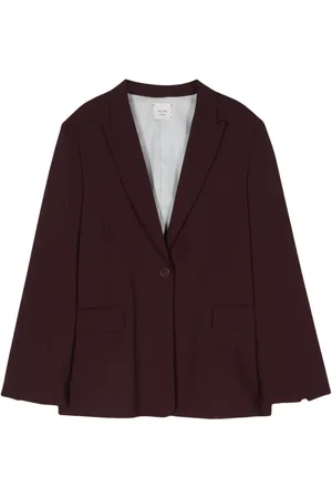 ALYSI Blazer à simple boutonnage