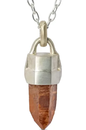 PARTS OF FOUR Collier à pendentif en quartz