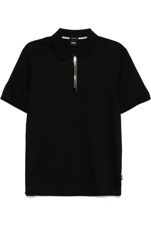 HUGO BOSS Polo à col zippé