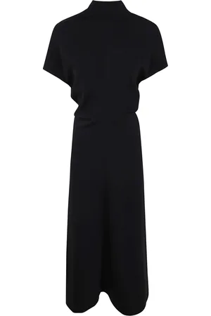 DRHOPE Robe longue à détails drapés