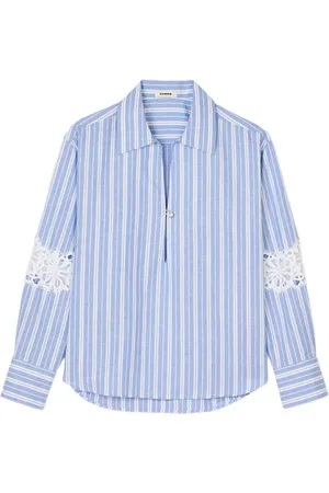 Sandro T-shirt en coton biologique mélangé