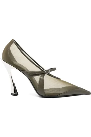 MUGLER Escarpins en mesh 100 mm