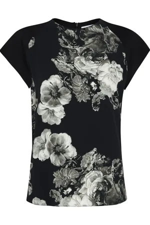 Gloria Coelho T-shirt à fleurs