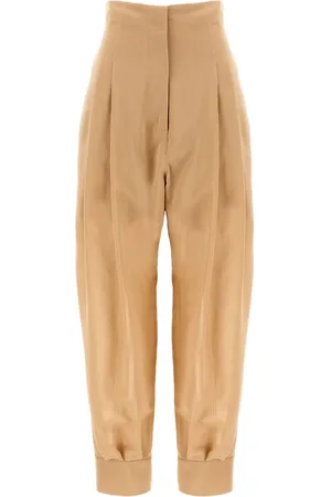 Serafini Pantalon plissé à taille haute