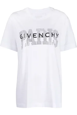Givenchy T-shirt strassé à logo imprimé