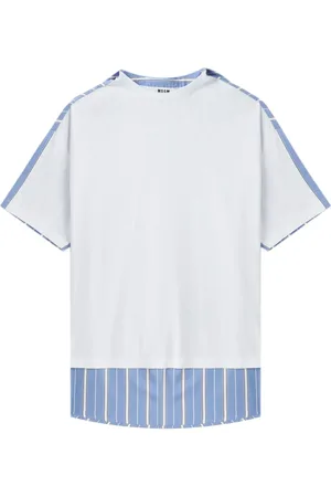 Msgm T-shirt à patch logo