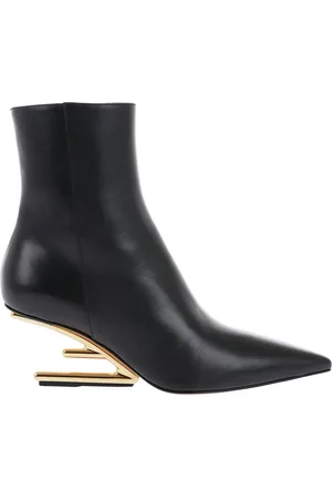 Fendi Bottines en cuir 90 mm