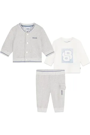 HUGO BOSS Lot de trois pantalons à motif zig-zag