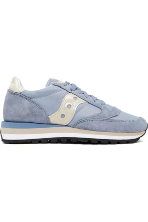 Saucony Baskets en cuir à logo embossé
