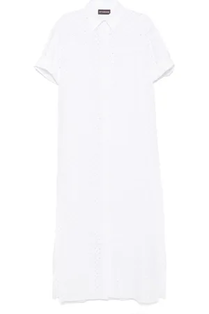 MVP Wardrobe Robe-chemise à broderies