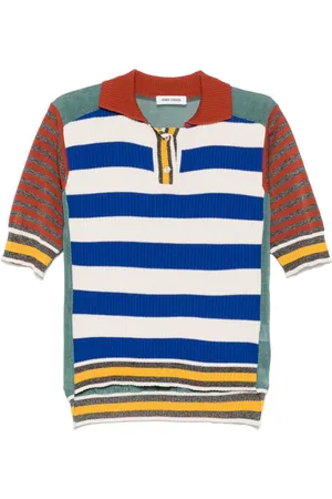 HENRIK VIBSKOV Polo à design colour block