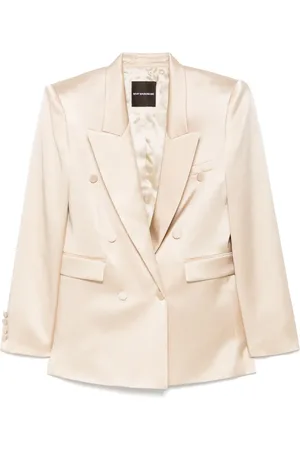 MVP Wardrobe Blazer à fini satiné