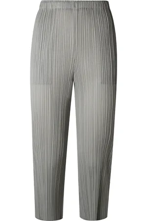 PLEATS PLEASE ISSEY MIYAKE Pantalon à design plissé