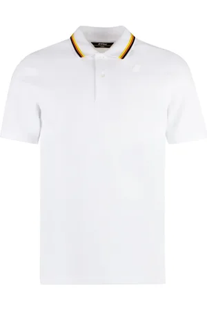 K-Way Polo à col rayé