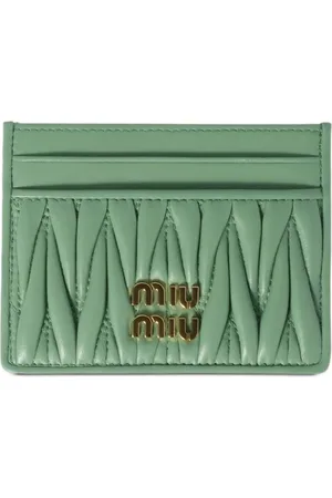 Miu Miu Porte-cartes matelassé