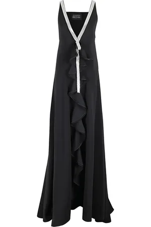 GIOVANNI BEDIN Robe longue à détails de clous