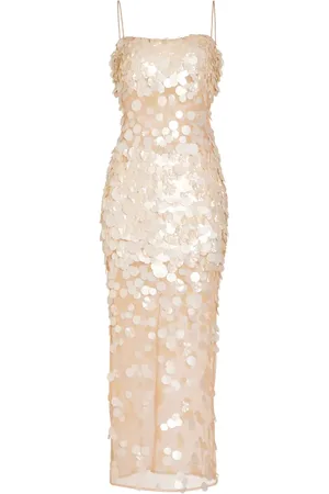 Retrofete Robe mi-longue Mischa à sequins