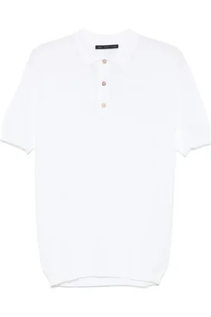 LOW BRAND Polo à design tressé