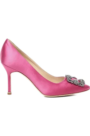 Manolo Blahnik Escarpins en cuir 90 mm