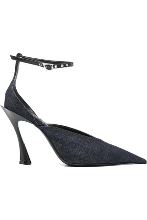 MUGLER Mules en jean 95 mm