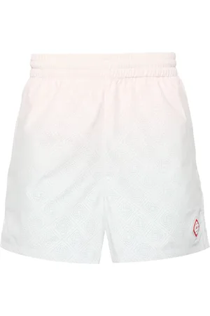 Casablanca Short à motif monogrammé