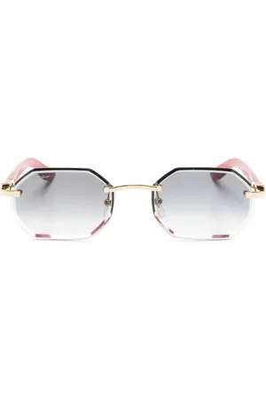 Cartier Lunettes de soleil à monture géométrique