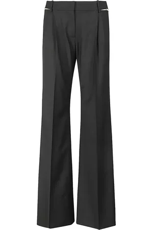 Anna October Pantalon de costume à coupe évasée