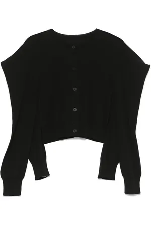 Issey Miyake Cardigan à manches quatre