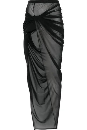 Rick Owens Chemise asymétrique Twist Edfu