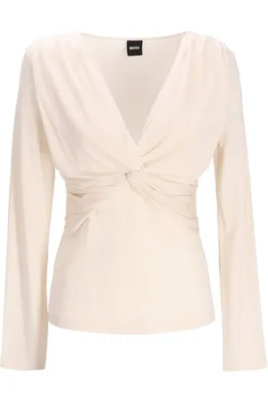HUGO BOSS Blouse à col v