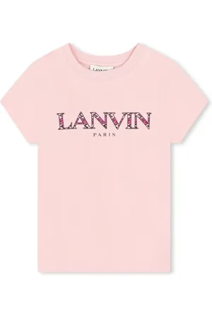 Lanvin T-shirt en coton à logo imprimé