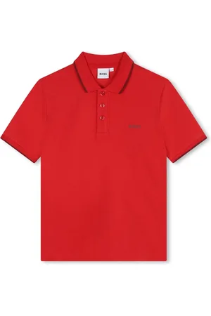 HUGO BOSS Polo à logo imprimé