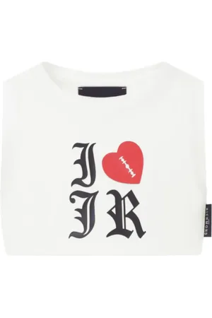 John Richmond T-shirt à slogan imprimé