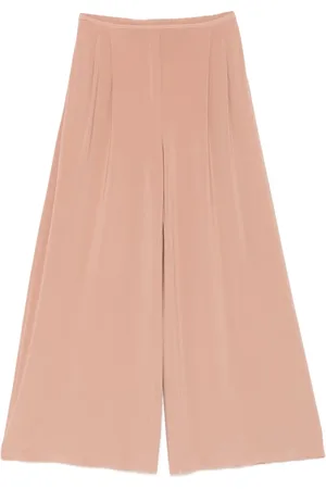 Norma Kamali Pantalon à détail plissé
