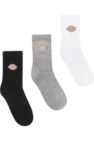 Dickies Lot de trois paires de chaussettes à logo appliqué