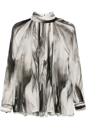 Elisabetta Franchi Blouse à imprimé abstrait