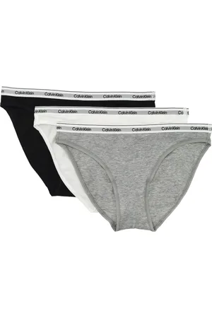 Calvin Klein Lot de trois bas de bikini à taille logo
