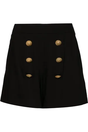 Balmain Short à boutons embossés
