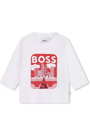 HUGO BOSS T-shirt en coton à logo imprimé