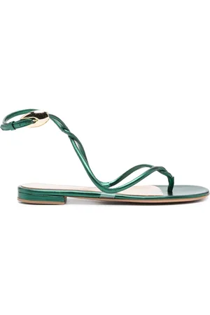 Gianvito Rossi Sandales plates Black Mamba