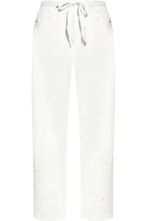 RAG&BONE Pantalon brodé à lien de resserrage