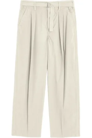 LEMAIRE Pantalon plissé à taille ceinturée
