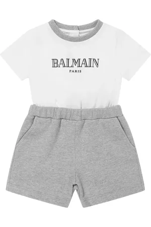 Balmain Combishort à design de polo