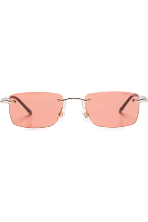 Montblanc Lunettes de soleil Marfa à monture rectangulaire