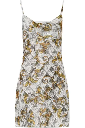 VERSACE Robe à ornements en sequins