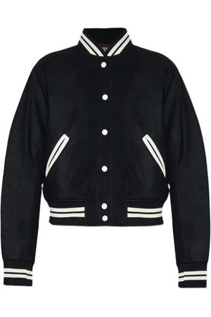 OFFICINE GENERALE Veste bomber à design bicolore