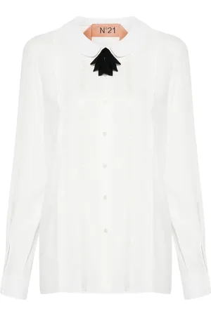 Nº21 Chemise à détail en dentelle