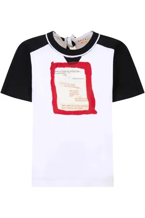 Marni T-shirt à imprimé graphique
