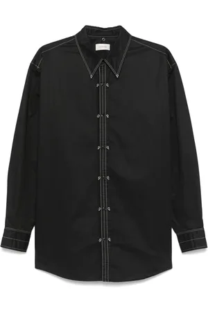 LEMAIRE Chemise ornée à col lacé