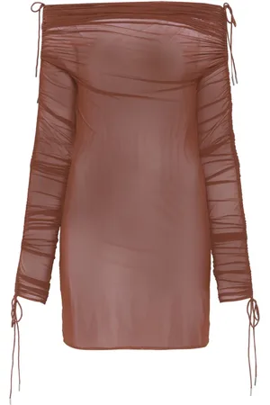 Atlein Robe courte à épaules dénudées